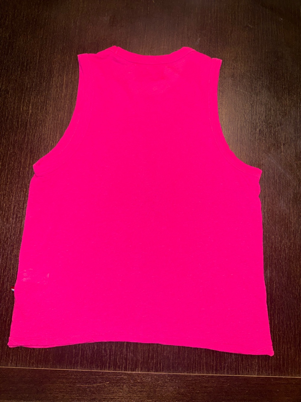 Sol Angeles Hot Pink Ribbed Tank Top - Picture 2 of 5